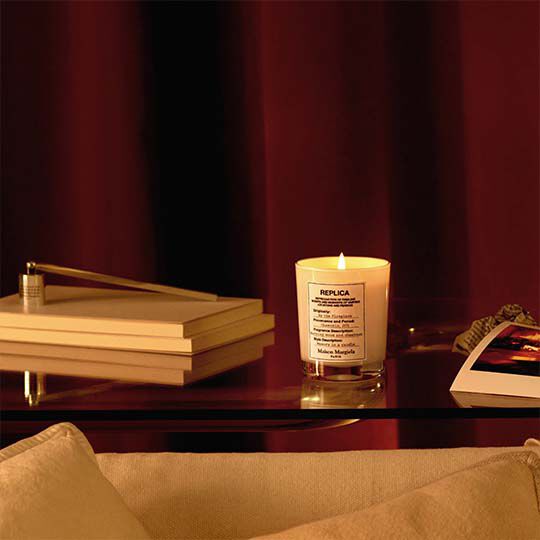 REPLICA By the Fireplace Limited Edition Scented Candle by Maison Margiela