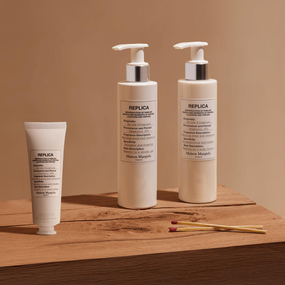 By the fireplace bath and body collection