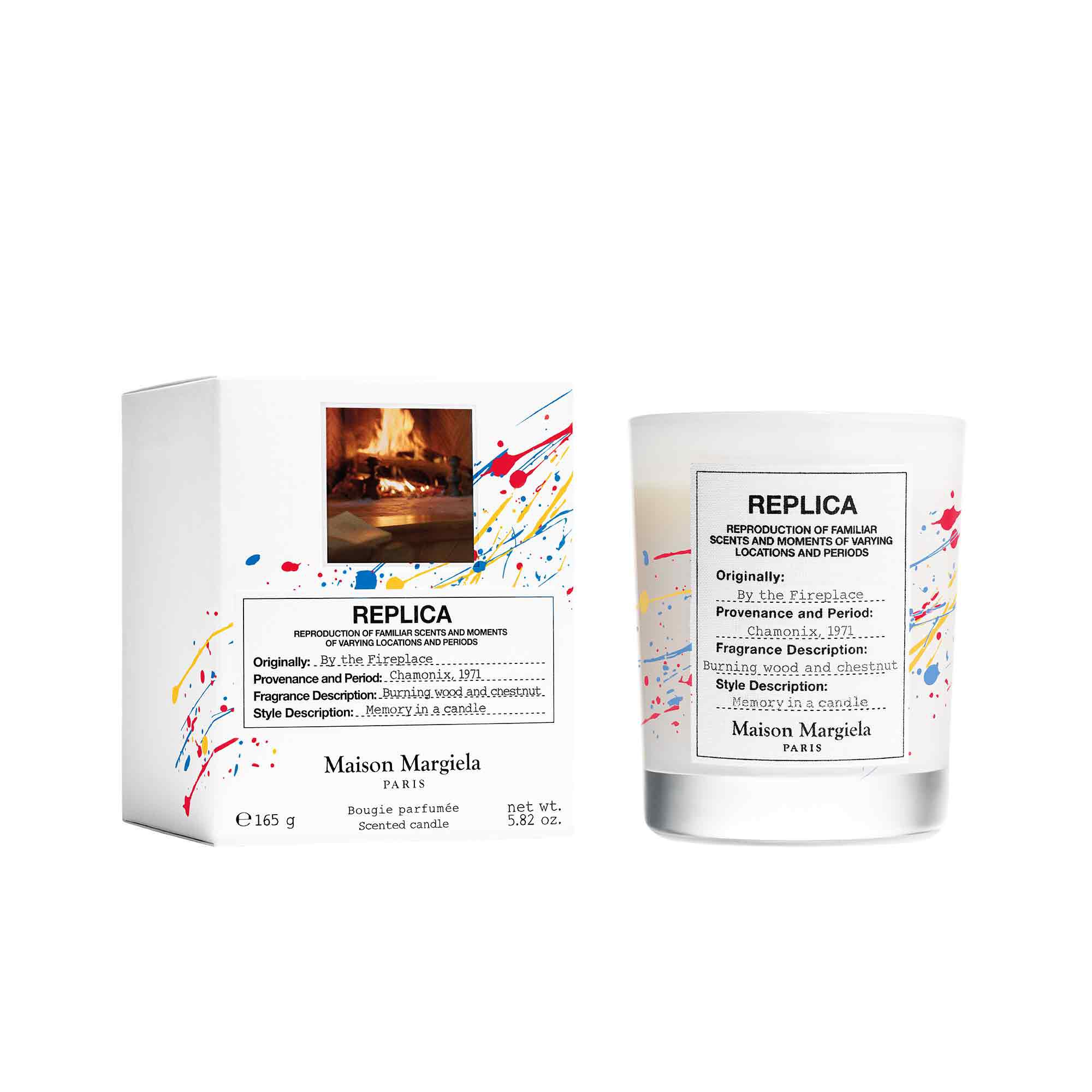 REPLICA By the Fireplace Limited Edition Scented Candle