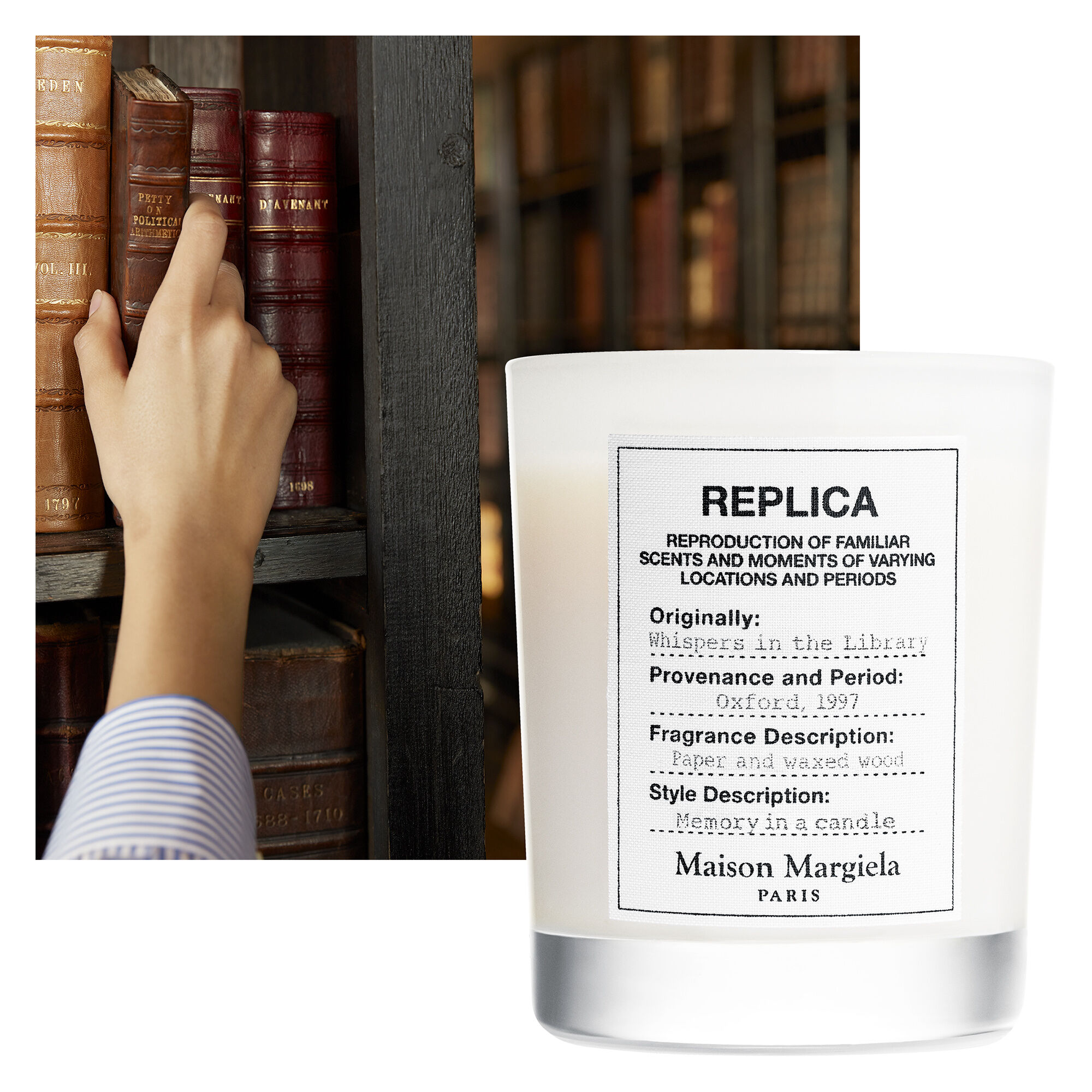 REPLICA Whispers in the Library Scented Candle