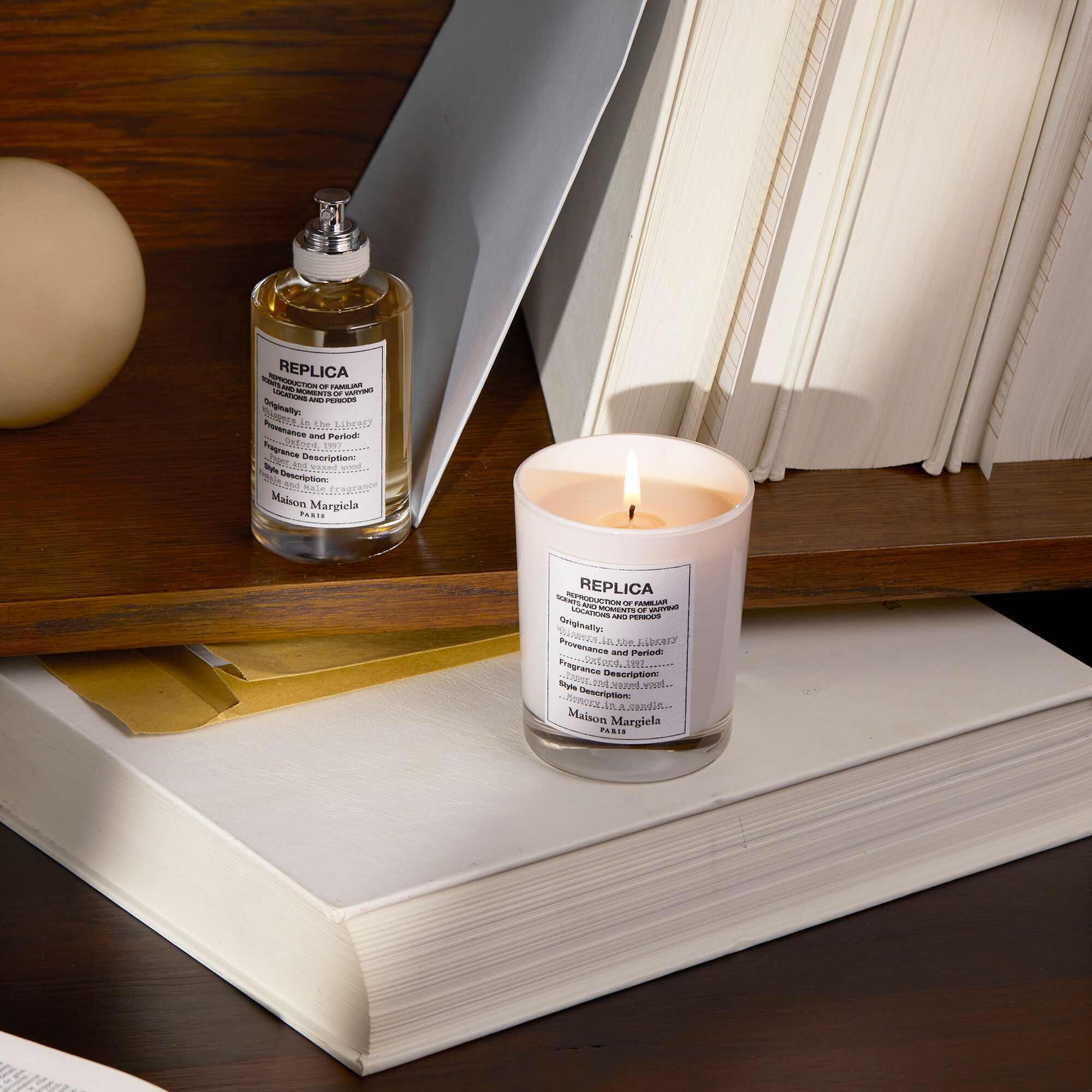 REPLICA Whispers in the Library