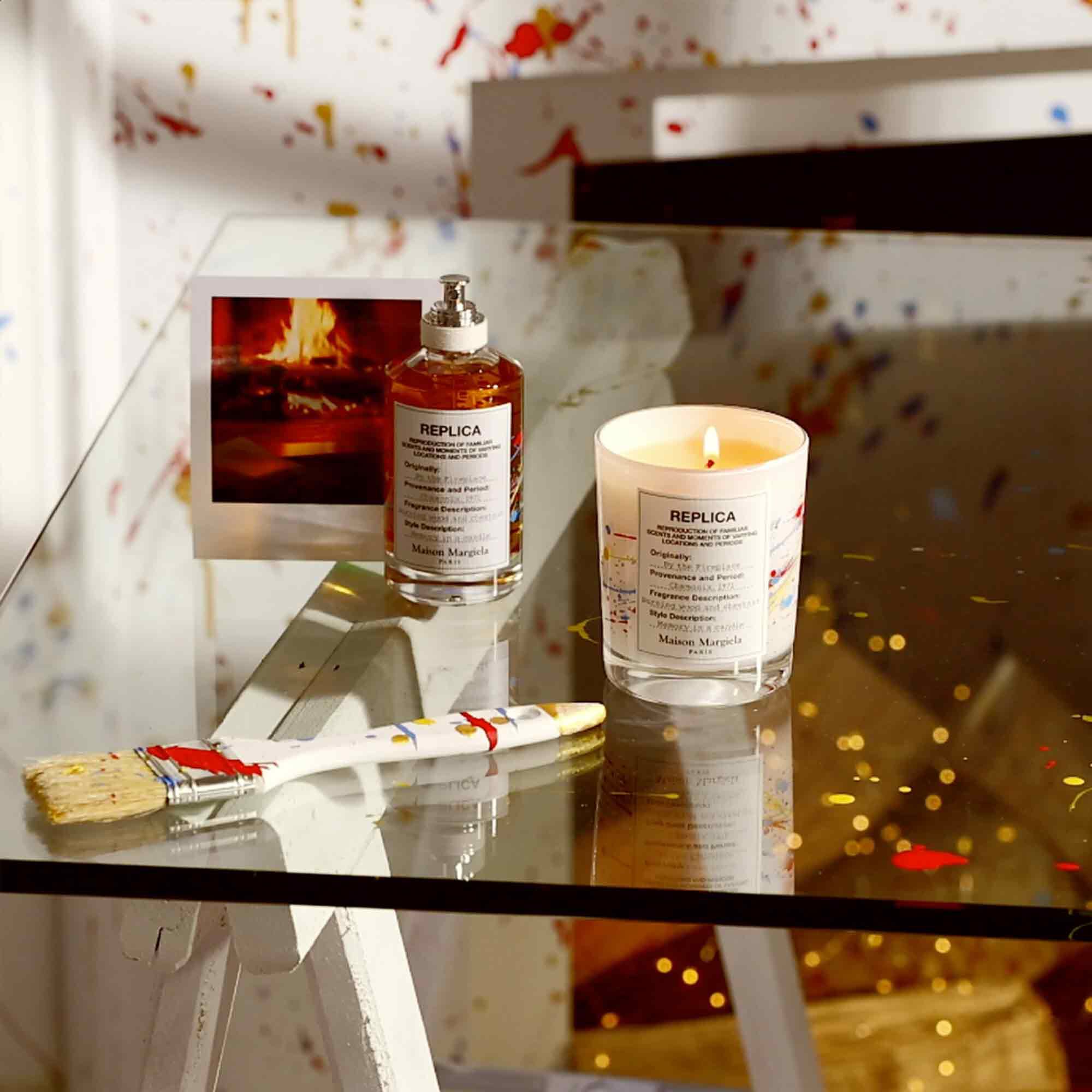REPLICA By the Fireplace Limited Edition Scented Candle