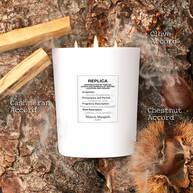 REPLICA By the Fireplace Ceramic Candle