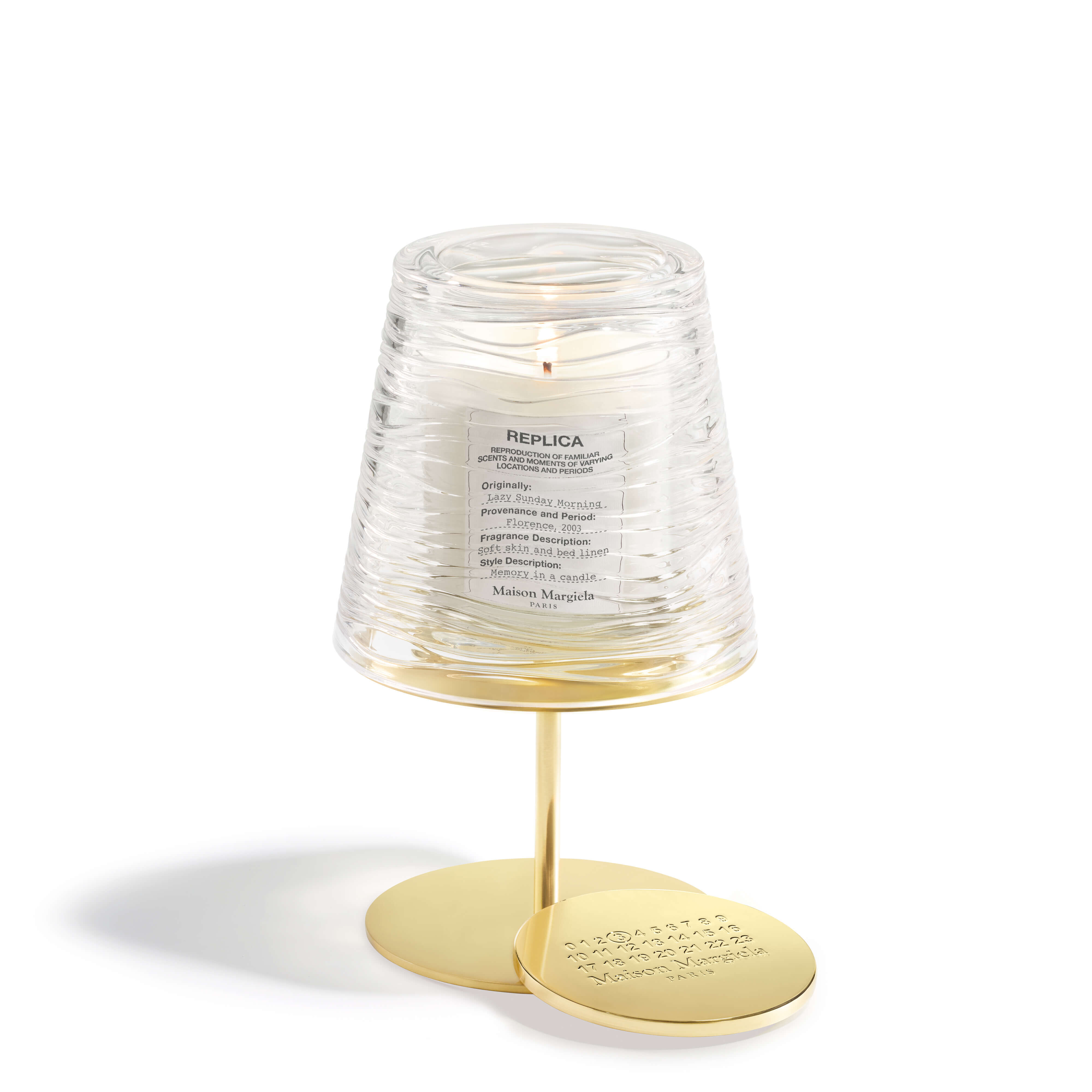 REPLICA Golden Candle Holder