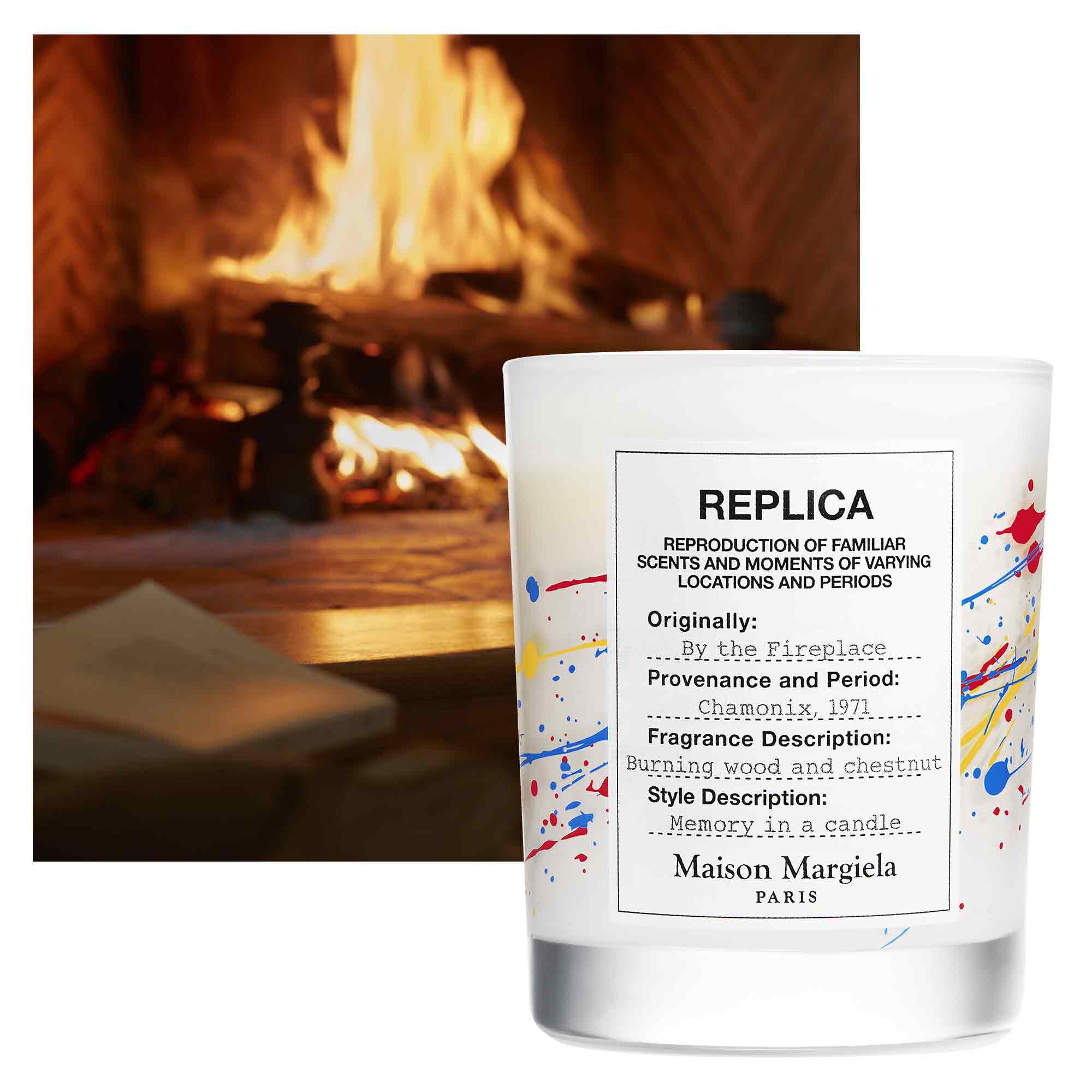 REPLICA By the Fireplace Limited Edition Scented Candle