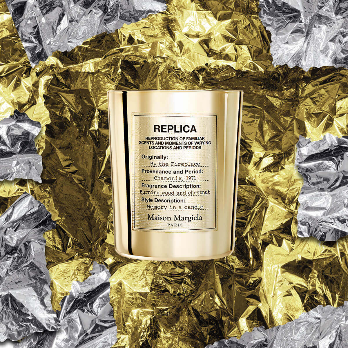 REPLICA CANDLE by the fireplace 165g limited edition by Maison Margiela